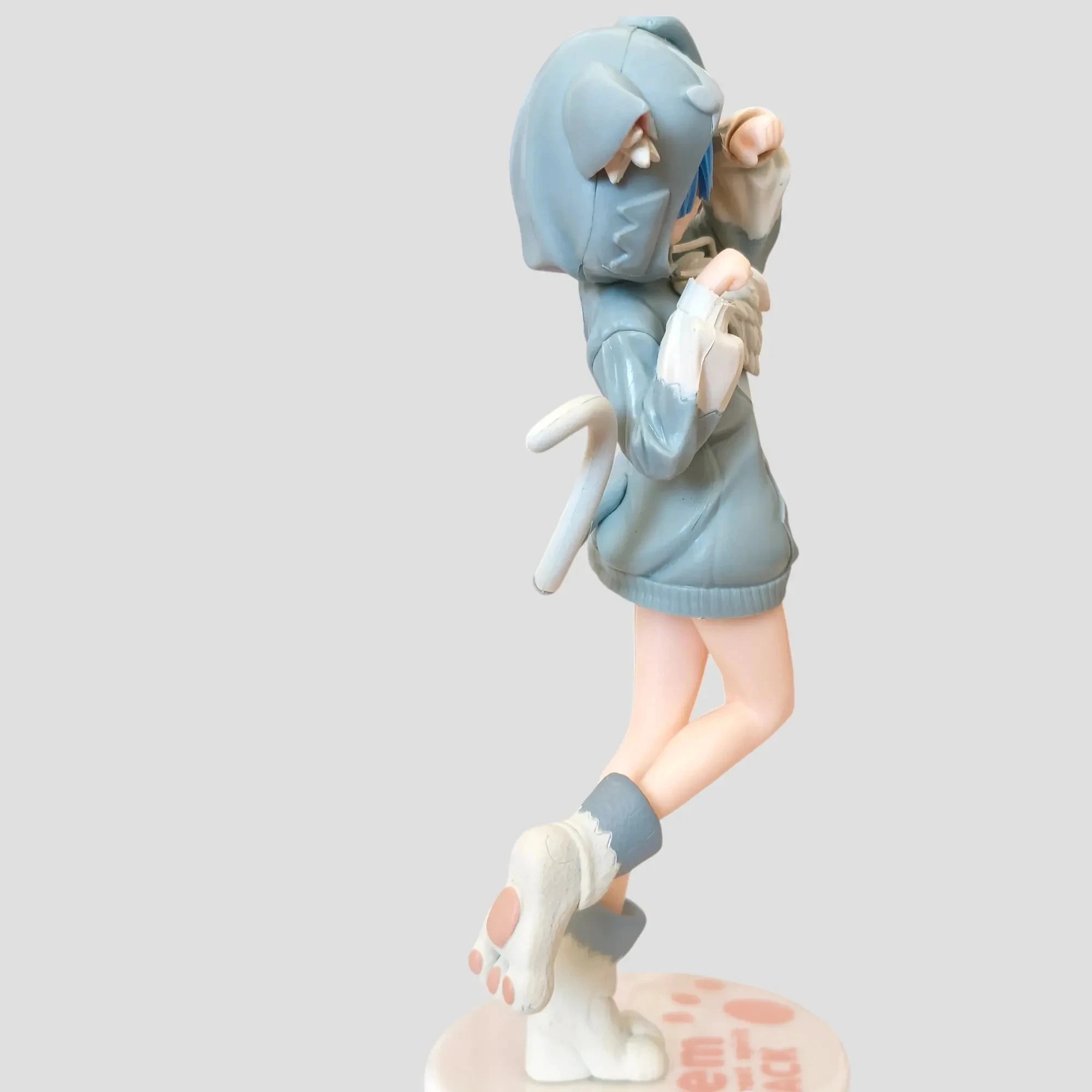 Figurina Rem en traje de gato gris – Re:Zero – photo 4